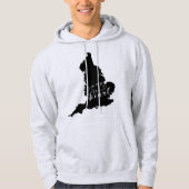 England ist in meinem Herzen Hoodie (Vorderseite)