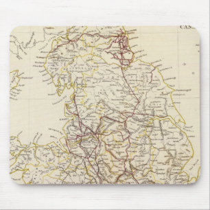 England Kanäle, Eisenbahnen Mousepad