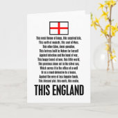 England Karte (Gelbe Blume)