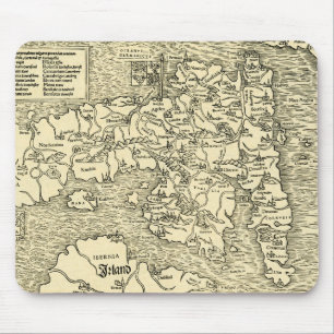 England-Karte in Ptolemäus 's Geographia Mousepad