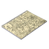 England-Karte in Ptolemäus 's Geographia Notizblock (Linke Seite)