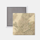 England Karte Magnet (Vorderseite/Rückseite)