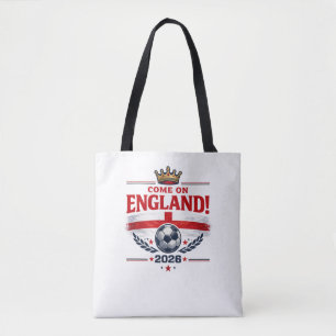 England Komm schon England 2026 Fußballfan Tasche