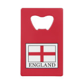England Kreditkartenflaschenöffner (Vorderseite)