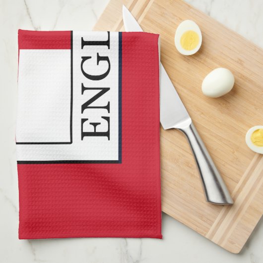 England Küchentuch (Viertel Falte)