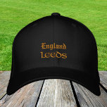 England & LEEDS Fashion UK / English Patriots Bestickte Baseballkappe<br><div class="desc">Stickige Hats: England & Leeds Fashion Baseball / LKWer Hüte für englische Patrioten - Liebe mein Land,  Reisen,  Urlaub / Sportfans</div>