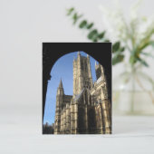 England Lincoln Cathedral Travel Postkarte (Stehend Vorderseite)