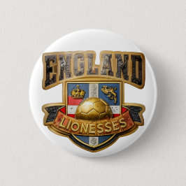 England Lionesses Color Abzeichen Button