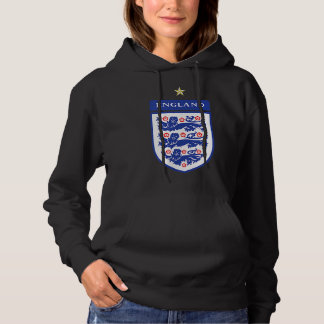 England lionesses football 2022 Three Heraldic Lio Hoodie
