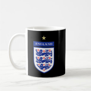 England lionesses football 2022 Three Heraldic Lio Kaffeetasse
