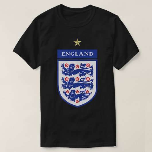 England lionesses football 2022 Three Heraldic Lio T-Shirt (Design vorne)