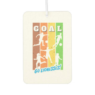 ENGLAND LIONESSES FOOTBALL TEAM AUTOLUFTERFRISCHER