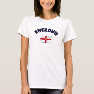 England-Logo und Georges-Fahnengetriebe T-Shirt