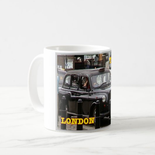 England - London - Black Cap Taxi - Kaffeetasse (Vorderseite Links)