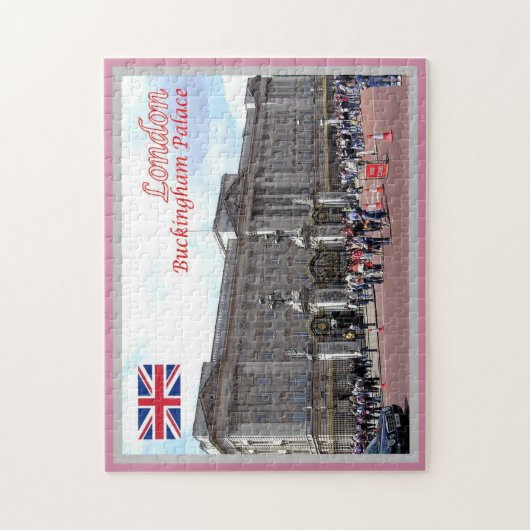 England - London - Buckingham Palace - Puzzle (Vertikal)
