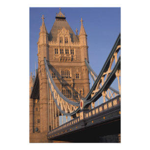 England, London, Die Tower Bridge Fotodruck