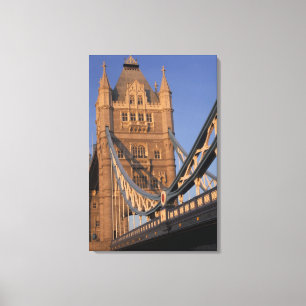 England, London, Die Tower Bridge Leinwanddruck