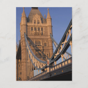 England, London, Die Tower Bridge Postkarte