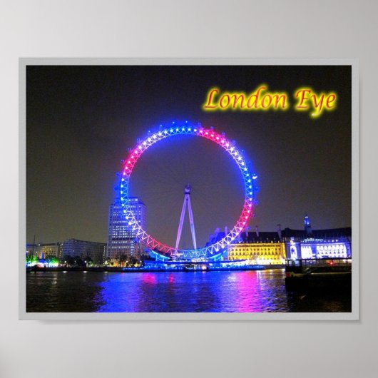 England - London Eye - Poster (Vorne)