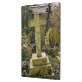England, London, Highgate Friedhof, Gravesite Klemmbrett (Links)