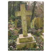 England, London, Highgate Friedhof, Gravesite Klemmbrett (Rückseite)