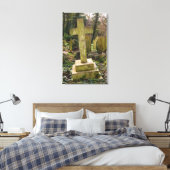 England, London, Highgate Friedhof, Gravesite Leinwanddruck (Insitu (Schlafzimmer))
