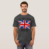 England London LDS Mormon Mission Proud T-Shirt (Vorne ganz)