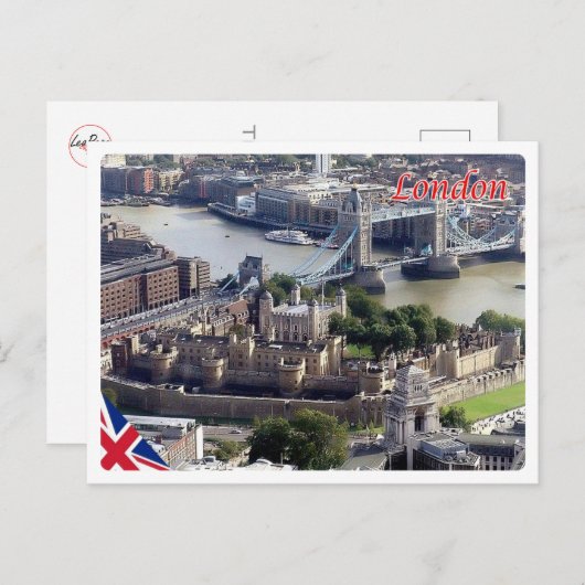 England - London - Postkarte (Vorne/Hinten)