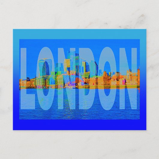 England London Postkarte (Vorderseite)
