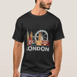 England London Reisende Souvenir für Men Wom T-Shirt