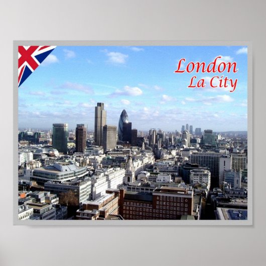 England - London - Stadt - Poster (Vorne)
