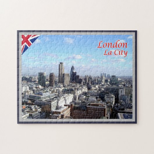 England - London - Stadt - Puzzle (Horizontal)