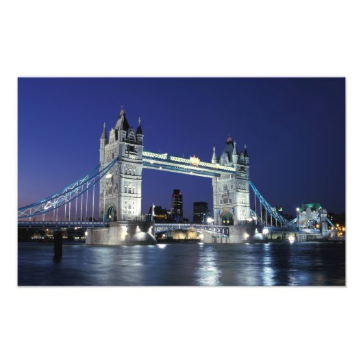 England, London, Tower Bridge 3 Fotodruck (Vorne)
