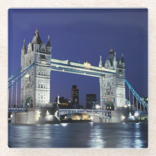 England, London, Tower Bridge 3 Glasuntersetzer (Vorderseite)