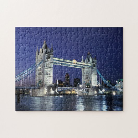 England, London, Tower Bridge 3 Puzzle (Horizontal)