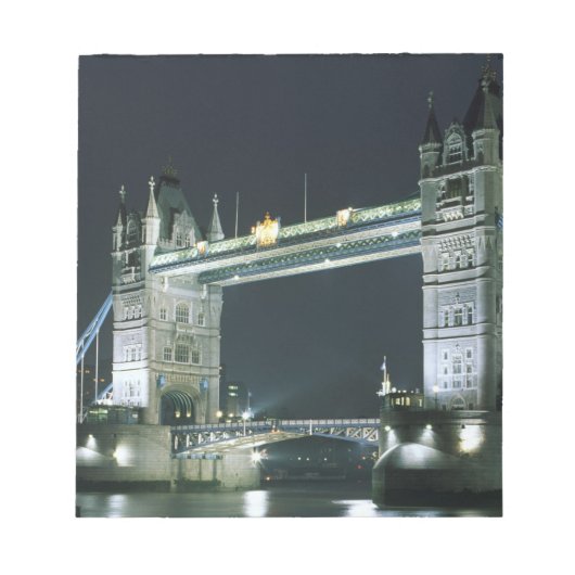 England, London, Tower Bridge. Notizblock (Vorderseite)