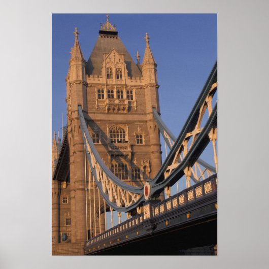 England, London, Tower Bridge Poster (Vorne)