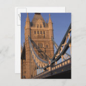 England, London, Tower Bridge Postkarte (Vorne/Hinten)