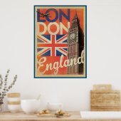 England, London. UK Poster (Küche)