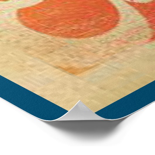 England, London. UK Poster (Ecke)