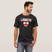 England Löwinnen Fußball T-Shirt (Vorne ganz)