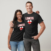 England Löwinnen Fußball T-Shirt (Unisex)