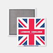 ENGLAND MAGNET (Vorderseite/Rückseite)