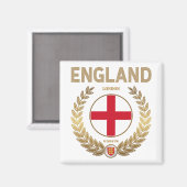 England Magnet (Vorderseite/Rückseite)