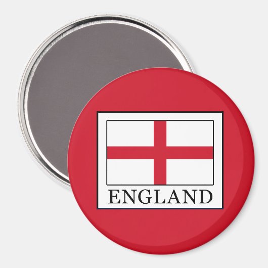 England Magnet (Vorderseite/Rückseite)