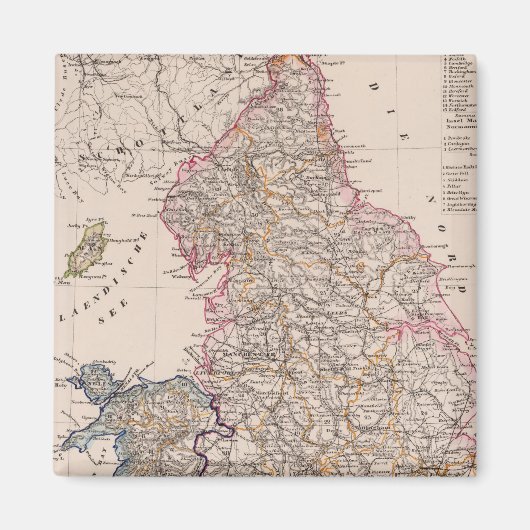 England, Magnet (Vorne)