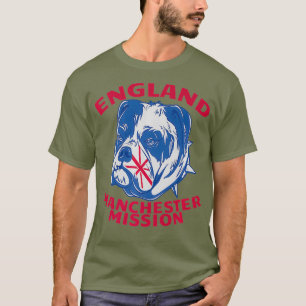 England Manchester Mission LDS Missionar Mormon T-Shirt