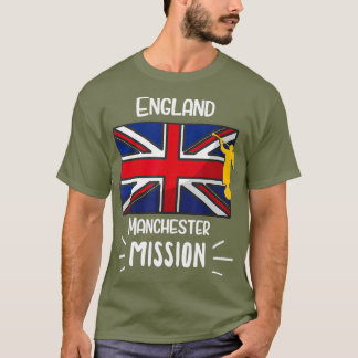 England Manchester Mormon LDS Mission T-Shirt
