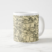 England Map in Ptolemäus Geographia Universalis Jumbo-Tasse (Vorderseite Rechts)