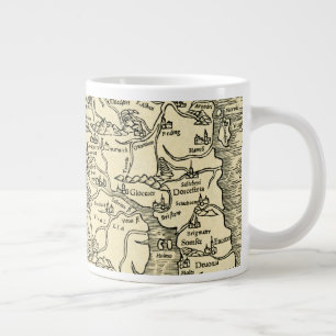 England Map in Ptolemäus Geographia Universalis Jumbo-Tasse